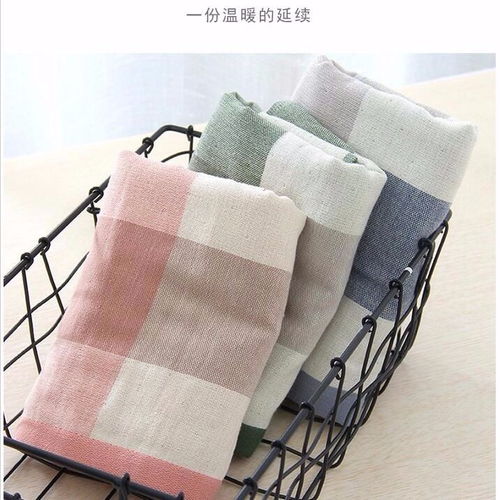 3条装 成人洗脸方巾小毛巾四方面巾纱布纯棉方巾吸水加厚全棉儿童