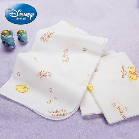 迪士尼disney维尼纯真手绘纱布方巾 四条装 图片大全 邮乐官方网站